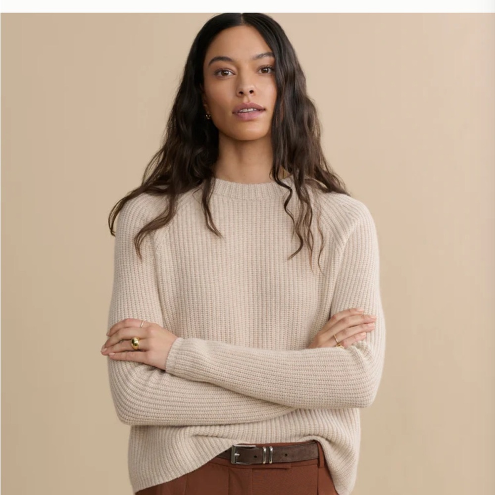 Jenni Kayne Cashmere Fisherman Sweater